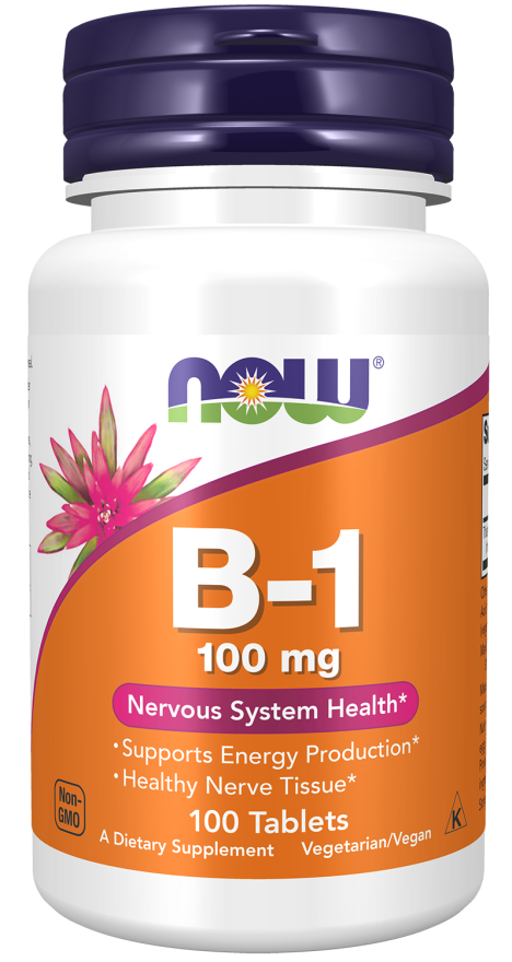 Vitamin B-1 100 mg Tablets, 100s