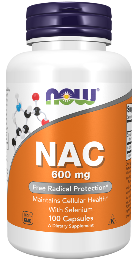 NAC 600 mg Capsules, 100s