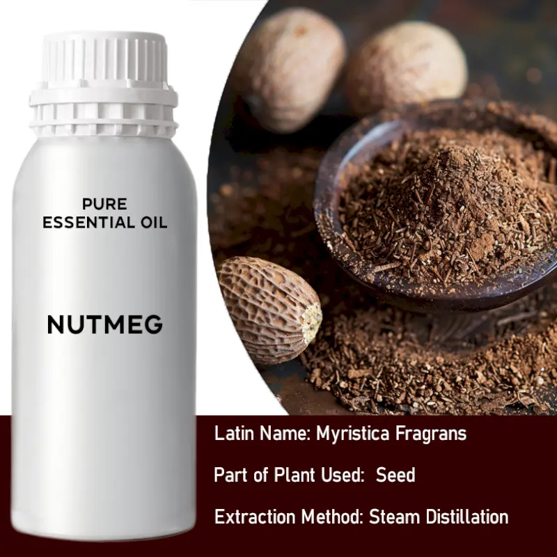 Bulk Nutmeg Essential Oil, 1 Litre