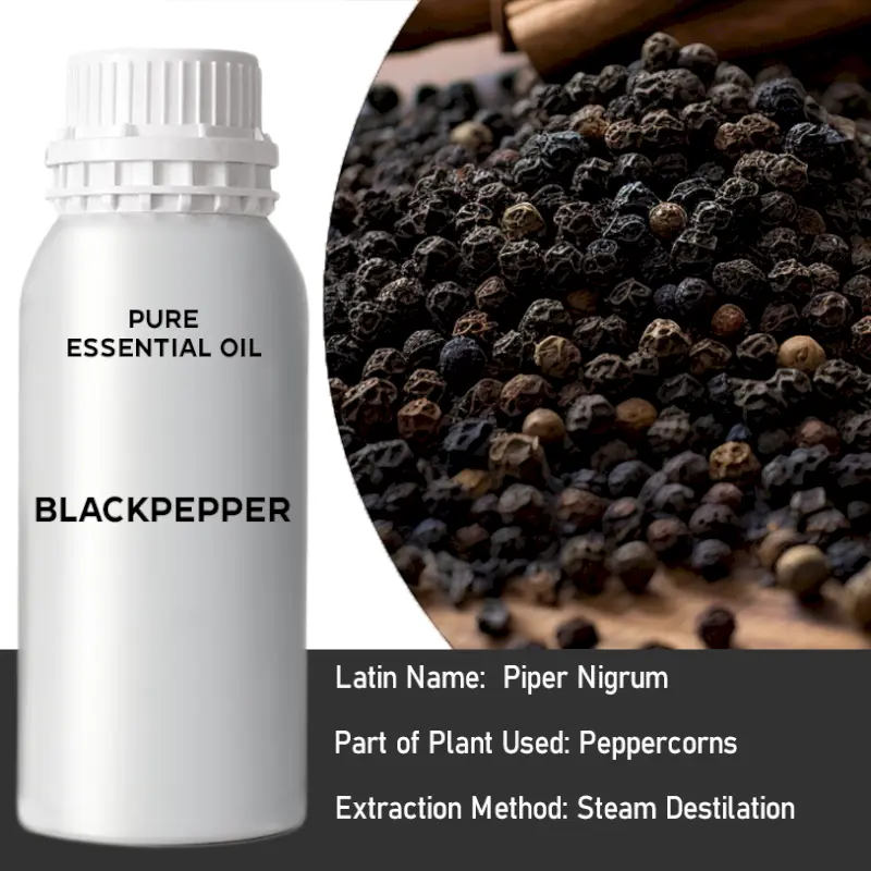 Blackpepper Bulk Essential Oil, 1 litre
