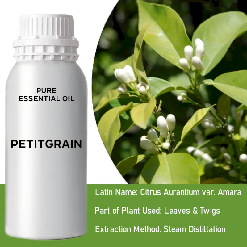 Petitgrain Bulk Essential Oil, 1 litre