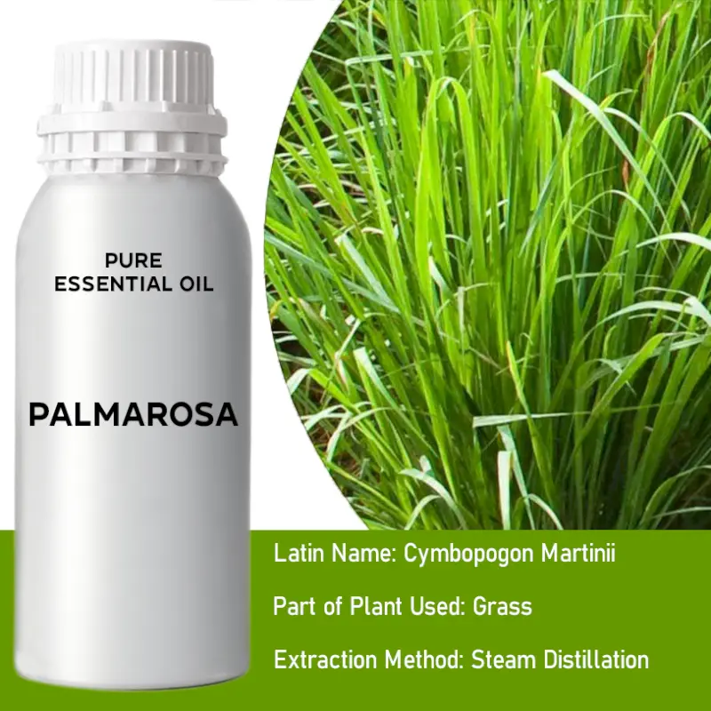 Palmarosa Bulk Essential Oil, 1 litre