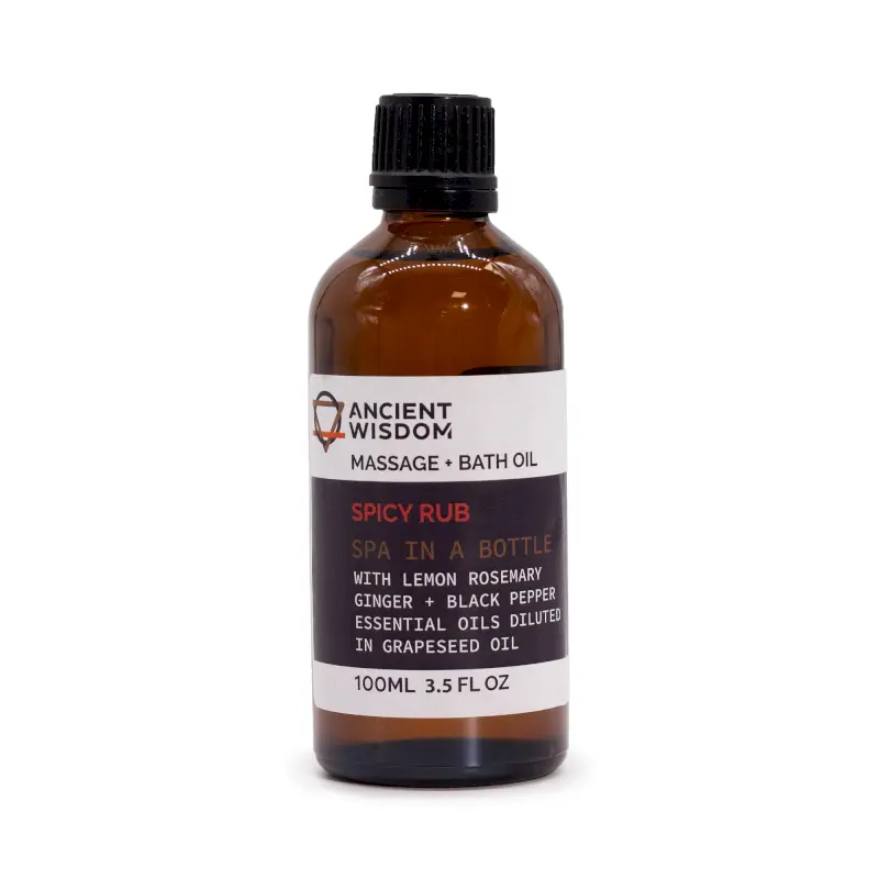 Spicy Rub Massage Oil, 100ml