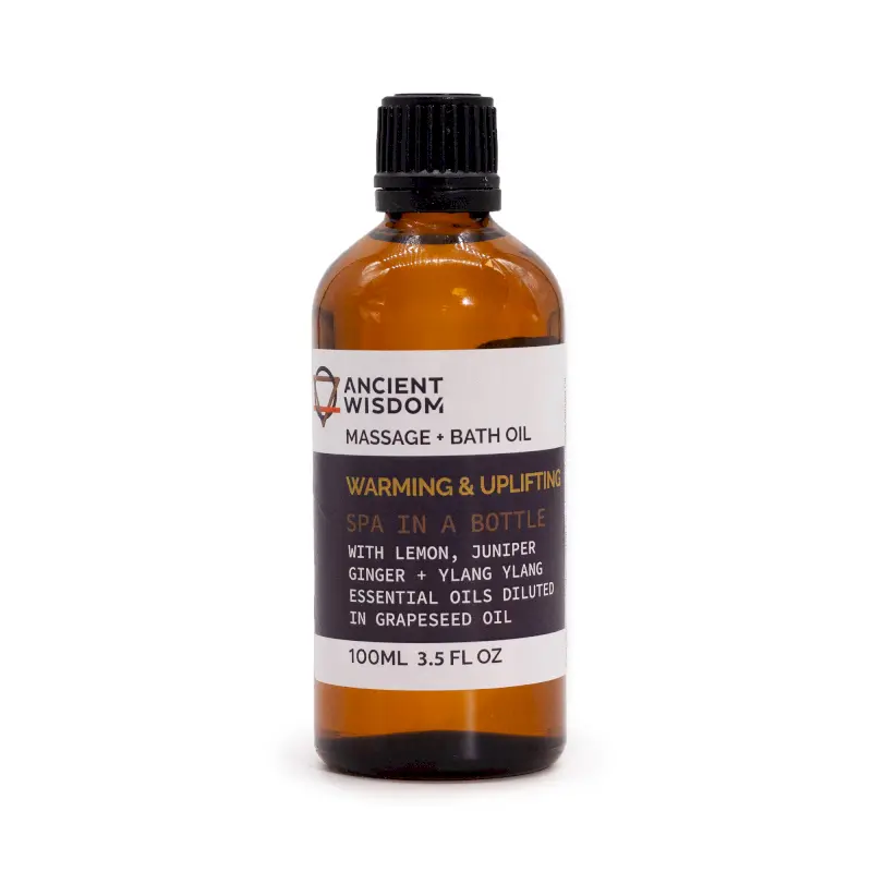 Warm & Uplifting Massage Oil, 100ml