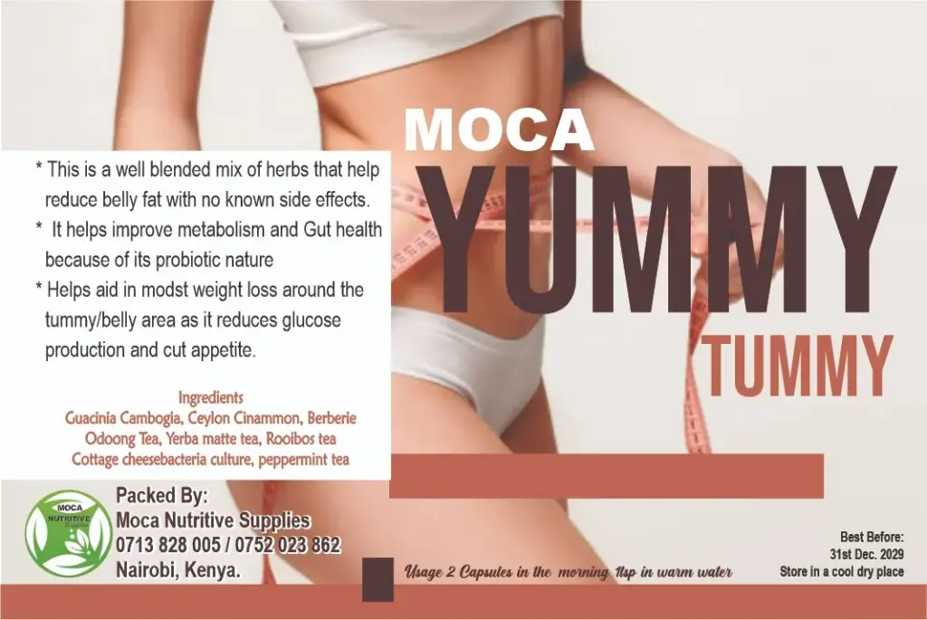 Yummy Tummy Capsules, 60s