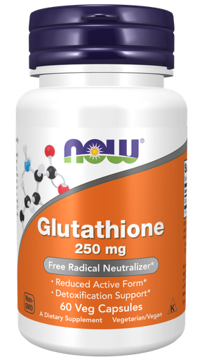 Glutathione 250mg Veg capsules, 60s