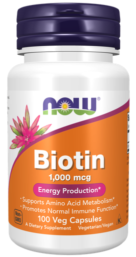 Biotin 1000mcg Veg Capsules, 60s
