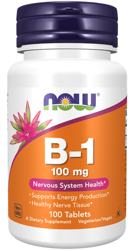 Vitamin B-1 100 mg Tablets, 100s