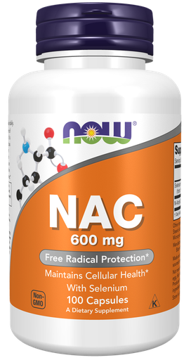 NAC 600 mg Capsules, 100s