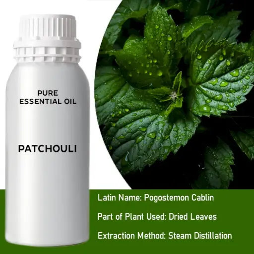 Patchouli Bulk Essential Oil, 1 litre
