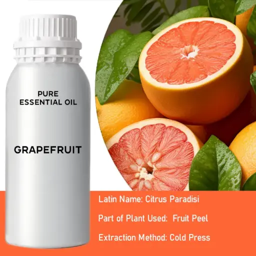 Grapefruit Bulk Essential Oil, 1 litre