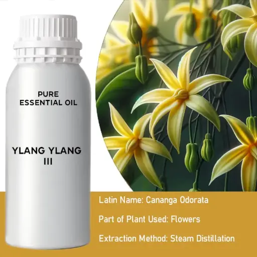 Ylang Ylang III Bulk Essential Oil, 1 litre
