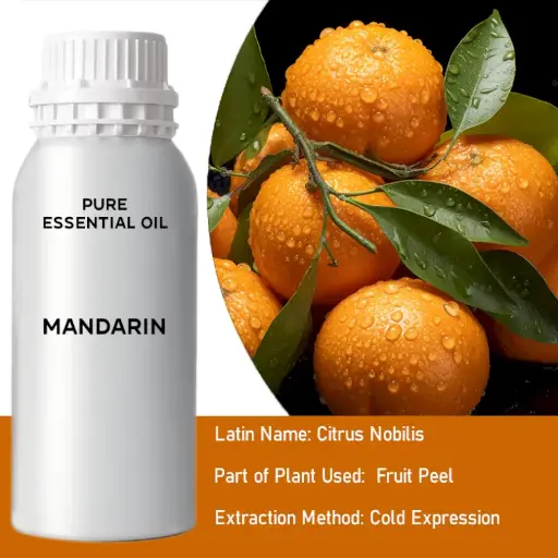 Mandarin Bulk Essential Oil, 1 litre