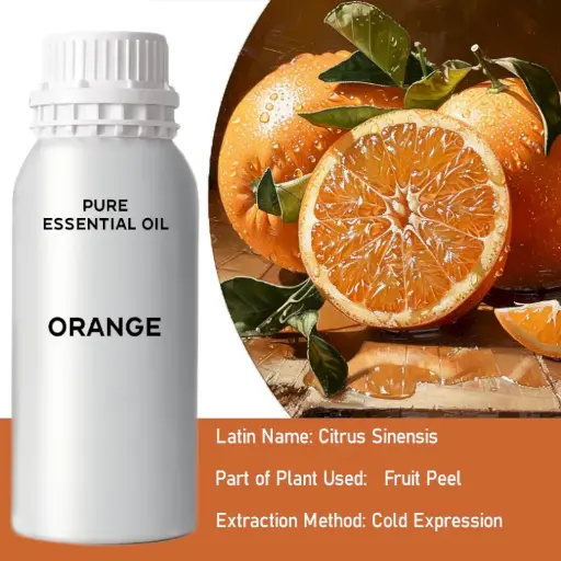 Orange Bulk Essential Oil, 1 litre