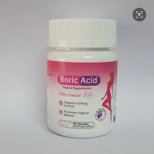 Boric Acid Vaginal Suppositories, 30s